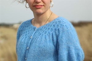 201 Susans cardigan i Midnatssol