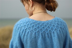 201 Susans cardigan i Midnatssol