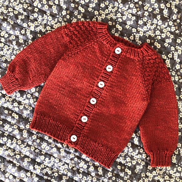 PE034 FAVORITE BABY CARDIGAN