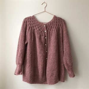201 Susans cardigan i Midnatssol