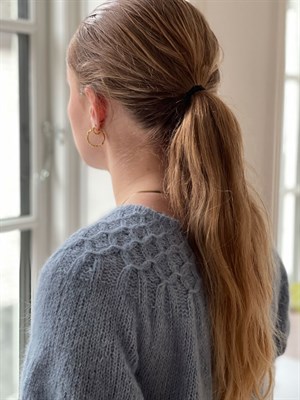 221 Summer smock puff tee i Midnatssol