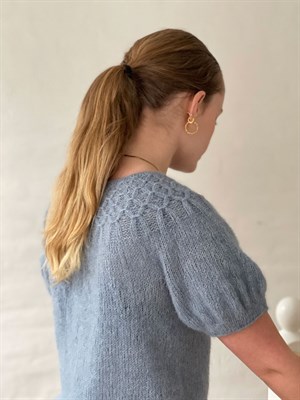 221 Summer smock puff tee i Midnatssol