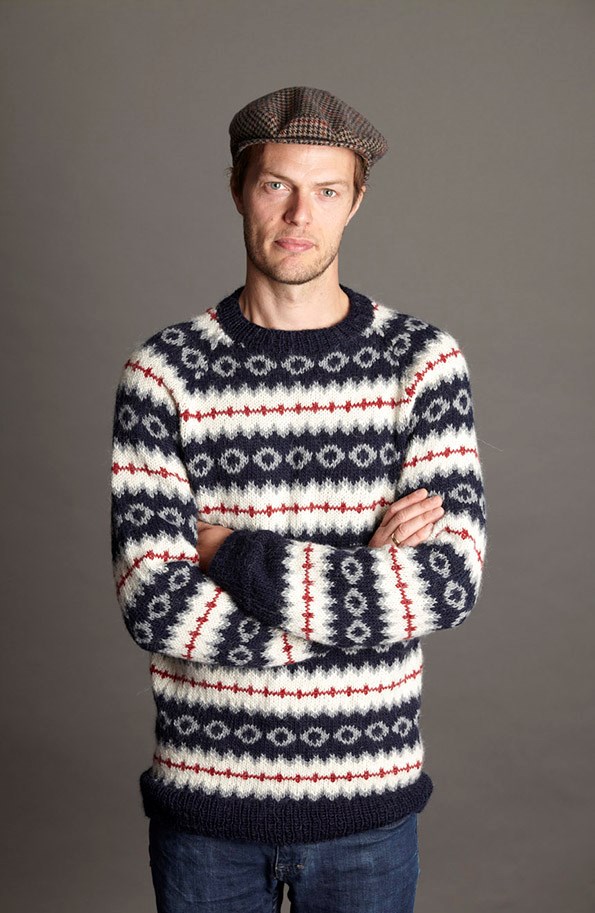 Herresweater mønster